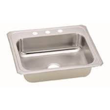 Celebrity 25 in. Drop-in Single Bowl 20-Gauge Stainless Steel Kitchen Sink Only