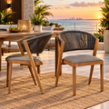 🪑 Silla de Comedor Exterior – Diseño Moderno y Sofisticado