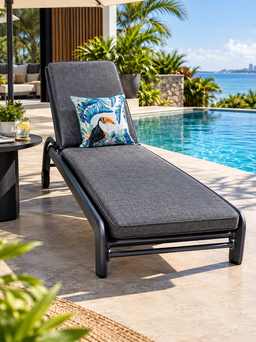 🏝️ Tumbona Reclinable Premium para Exterior
