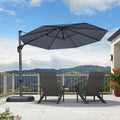 Purple Leaf PARAGUA CANTILEVER Redondo de 10 Gris
