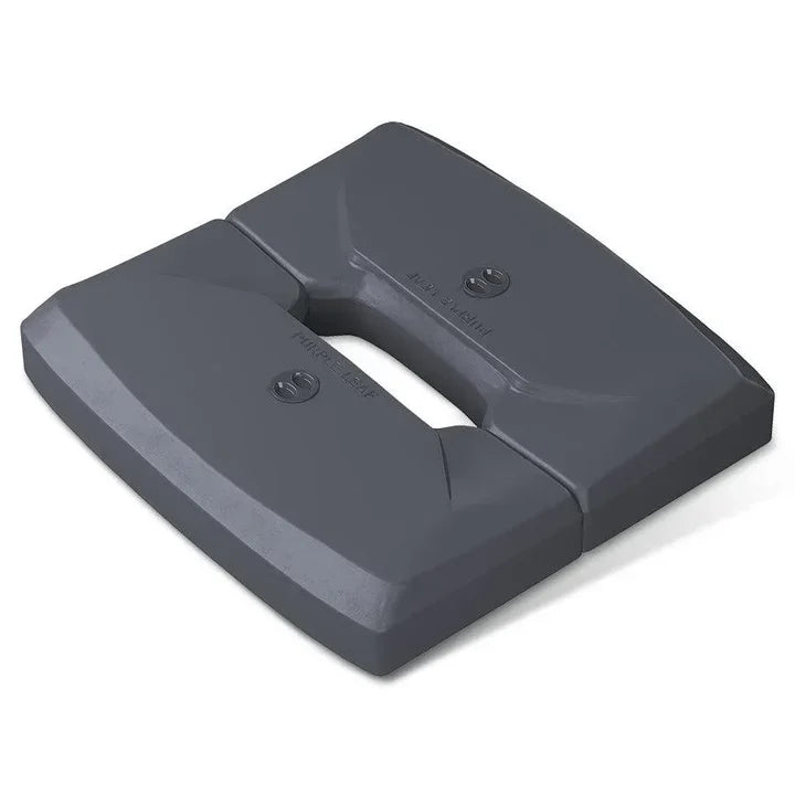Base para Sombrilla de Patio con Diseño Modular – Gris Oscuro