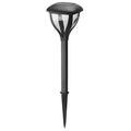 Hampton Bay Por unidad  Luz solar integrada LED resistente a la intemperie Tallulah Falls Black para caminos