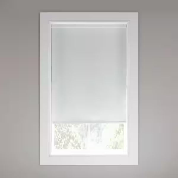 StyleWell Persiana enrollable de tela 37.25 in. W x 72 in. L