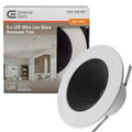Commercial Electric 6 in. Black Low Glare Integrated LED Recessed Light Trim 670 Lumens 3000K Soft White Kitchen Bedroom Office - Cueva de Machos 2.0