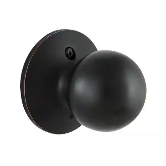 Saturn Aged Bronze Dummy Door Knob