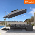 PARAGUA CANTILEVER UMBRELLA.S GRIS 10X10 (Sin Cruceta) - Cueva de Machos 2.0