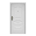 PUERTA DE METAL BLANCA IZQUIERDA - Cueva de Machos 2.0