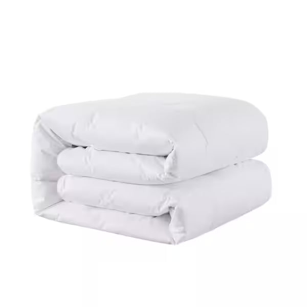 Home Decorators Edredón ligero blanco doble Twin Blanco